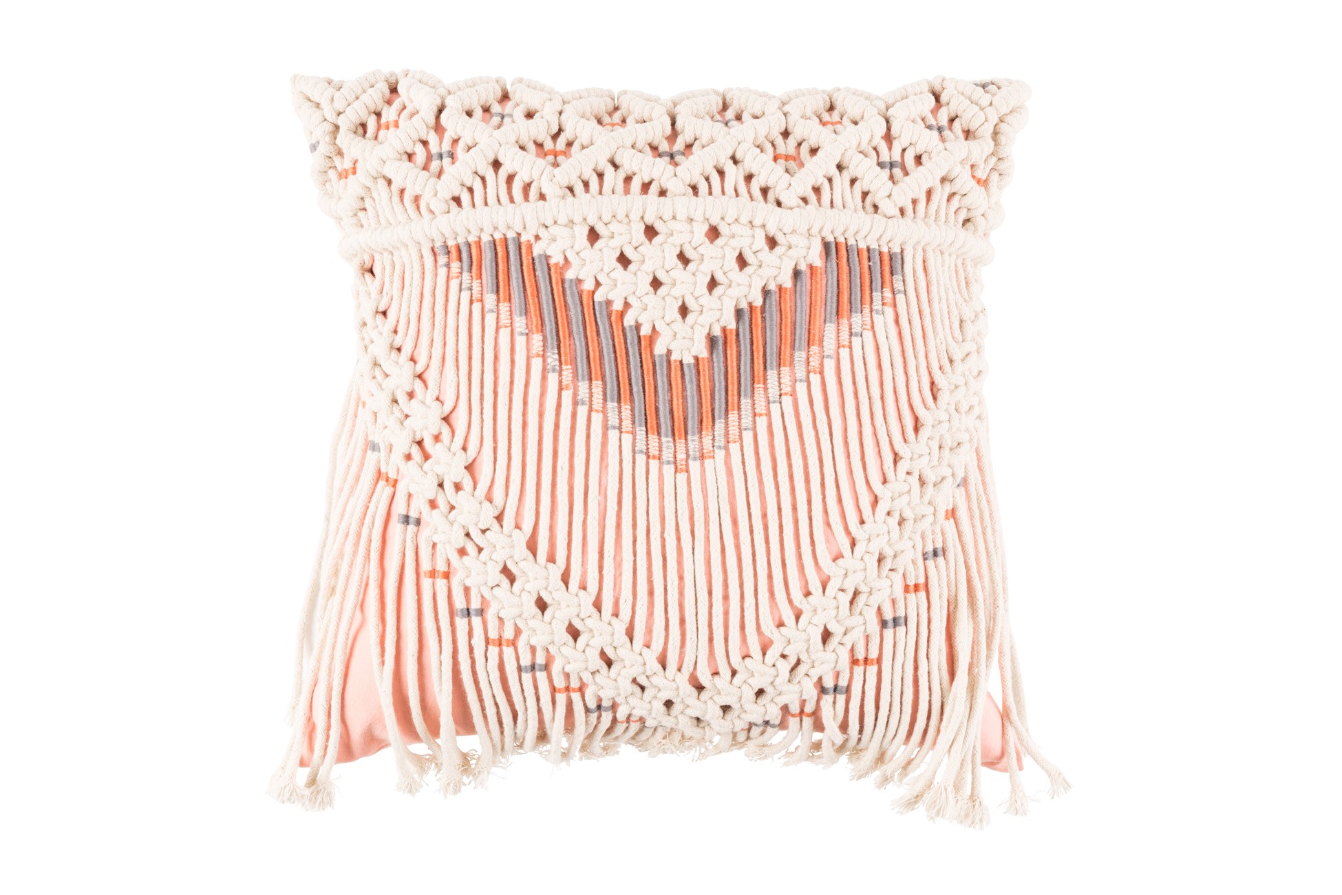 Coussin en tissu, ROSE, ZUIVER