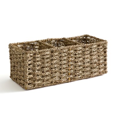 Multia Woven Straw Storage Basket LA REDOUTE INTERIEURS