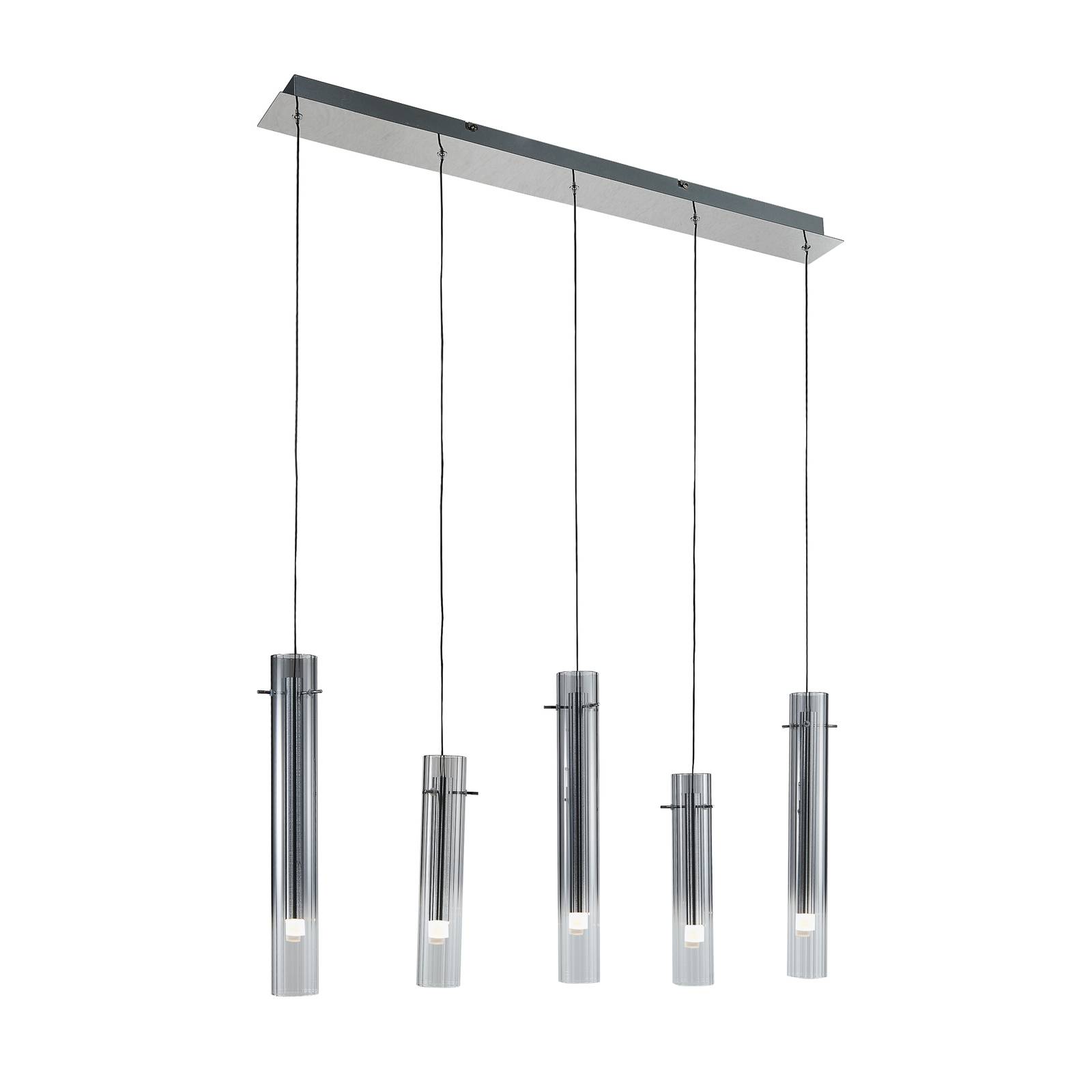 Suspension en verre moderneLED, Korvitha, LUCANDE