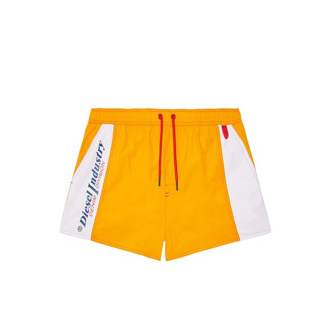 Pool swim shorts, orange, Diesel | La Redoute