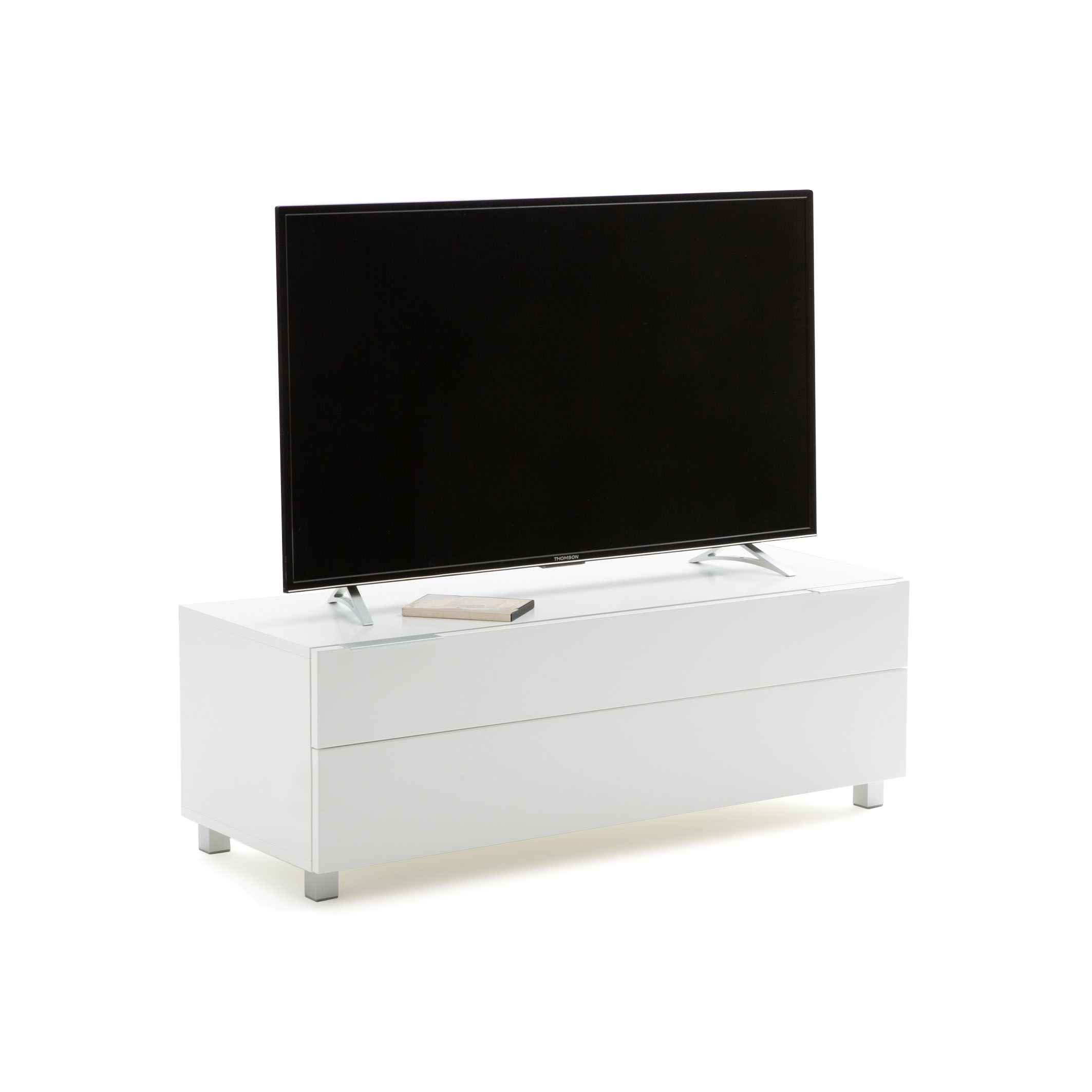 Moeras motor kans Design tv-meubel in wit, norwich wit La Redoute Interieurs | La Redoute