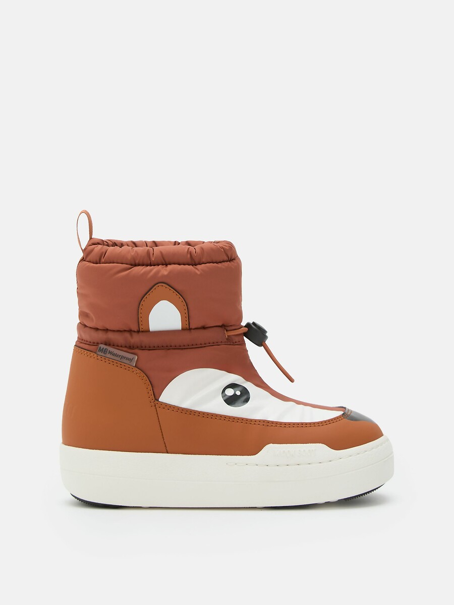 Kids Jr Park Tube Mid Animal Ankle Boots, MOON BOOT