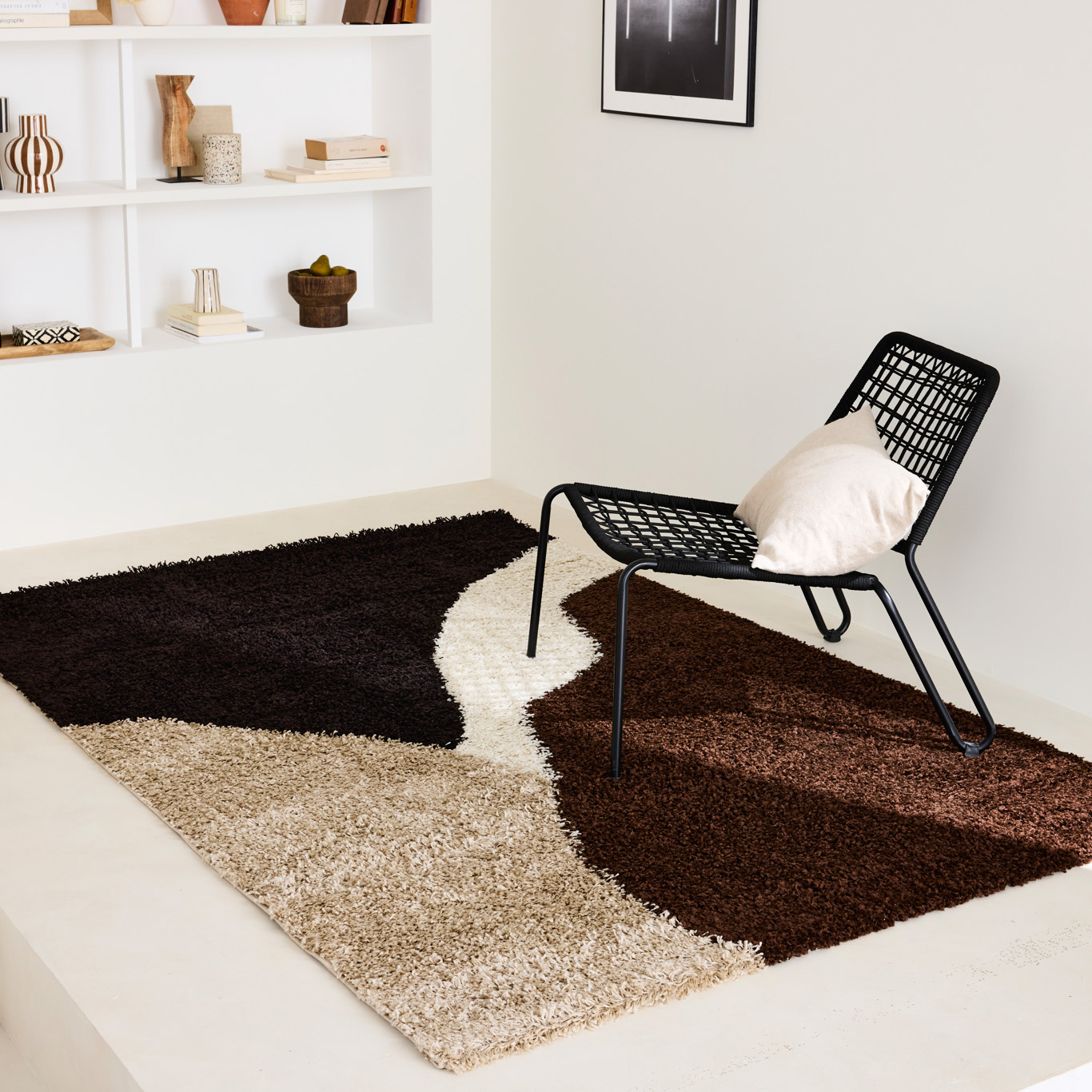 Tapis poils longs shaggy PALERME, NAZAR RUGS