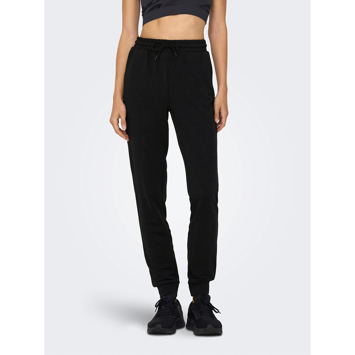 Melina slim cuff joggers in cotton mix Only Play | La Redoute