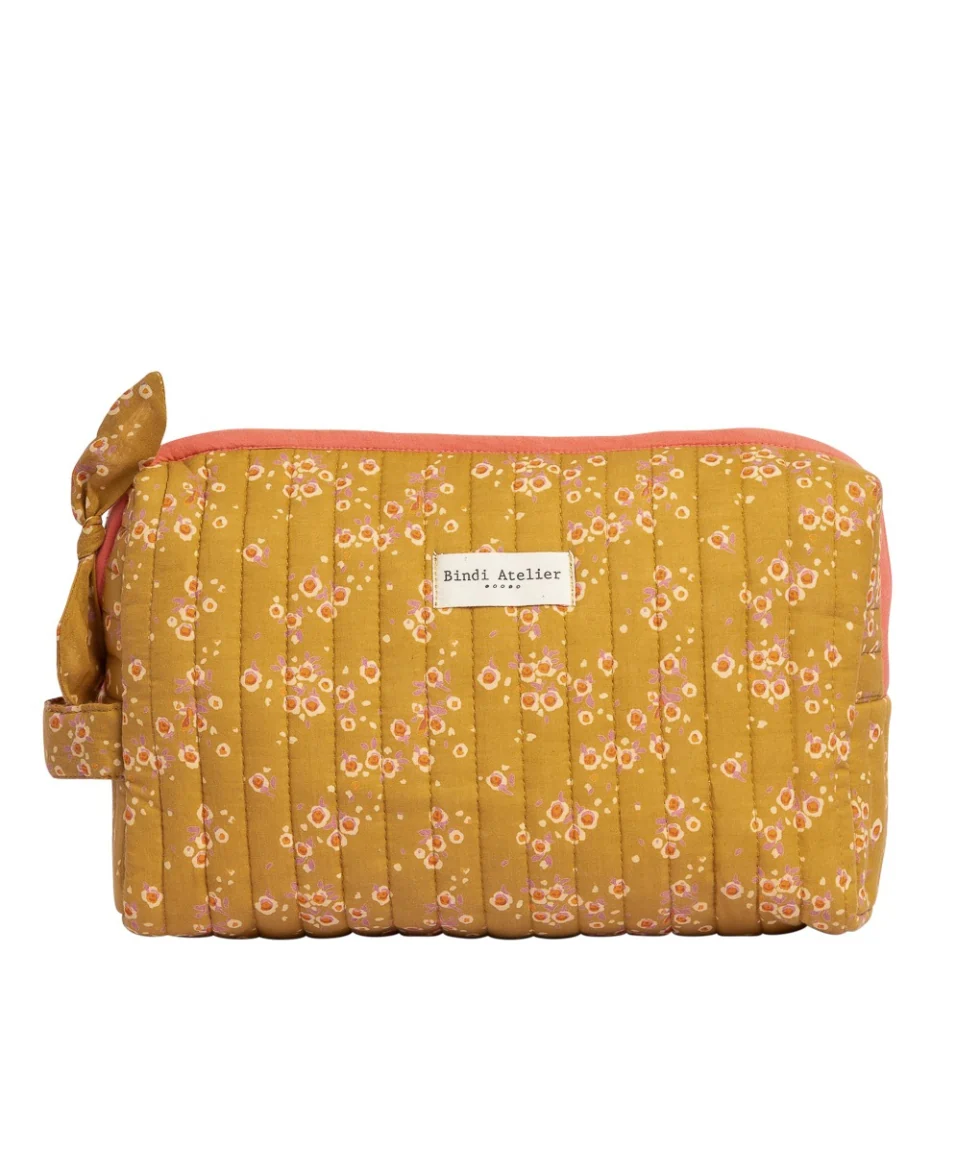 Trousse de toilette en coton Itsi, BINDI ATELIER