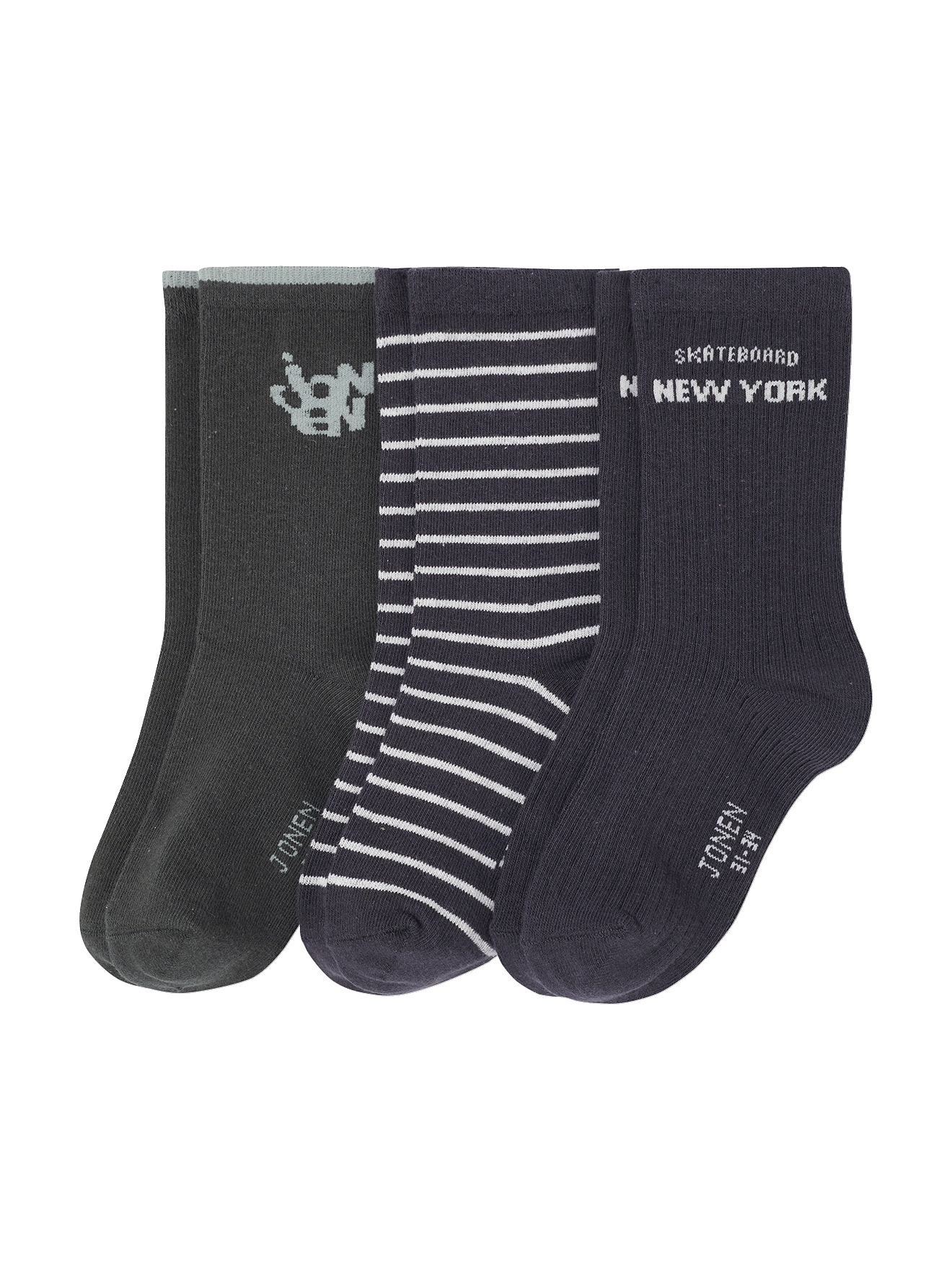 Lot de 3 paires de chaussettes « skate », JONEN