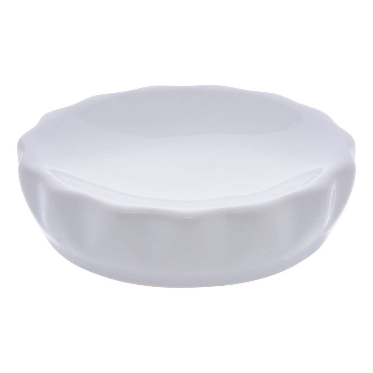 Porte-savon rond en grès COLORAMA, 5FIVE SIMPLY SMART
