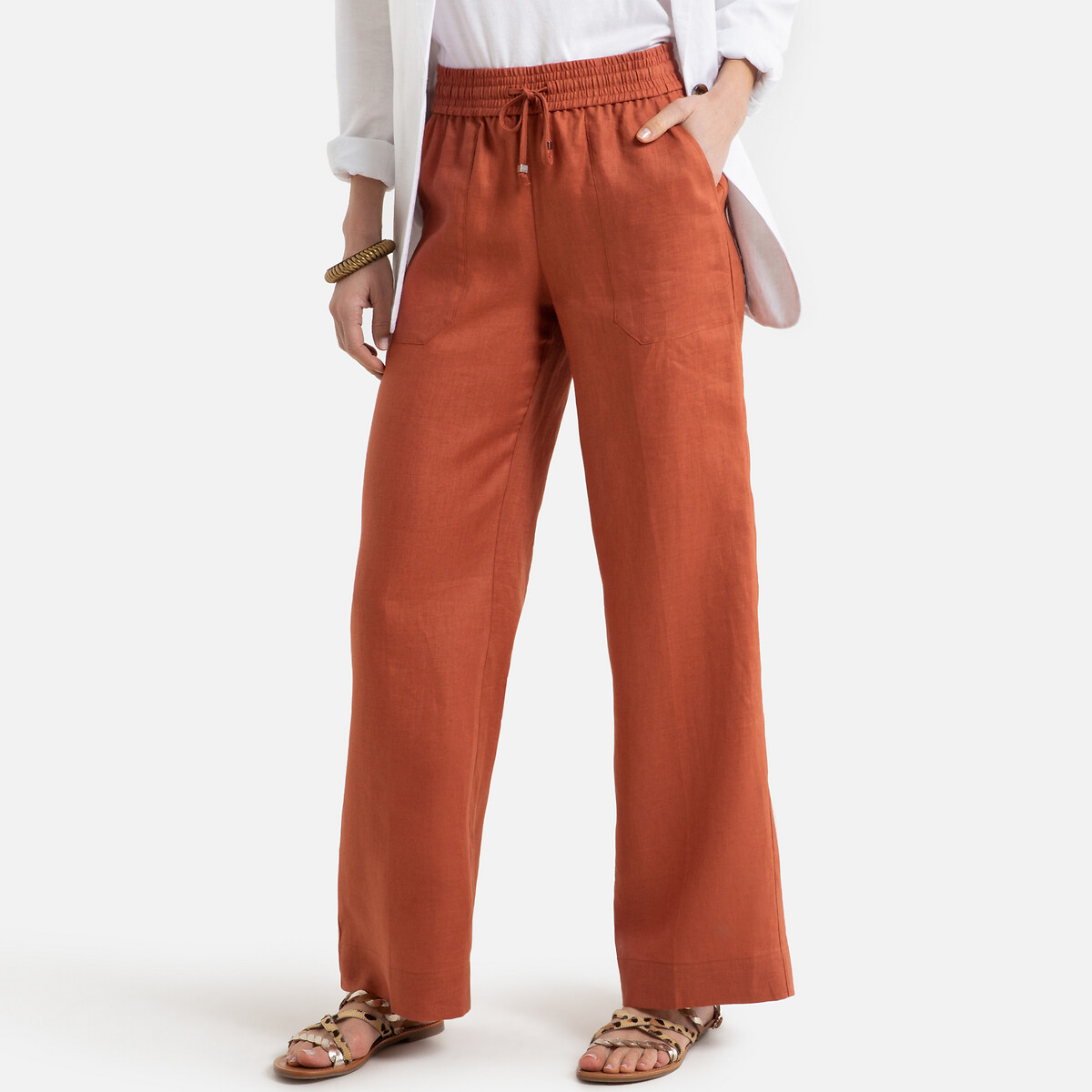Loose fitting ladies trousers clearance
