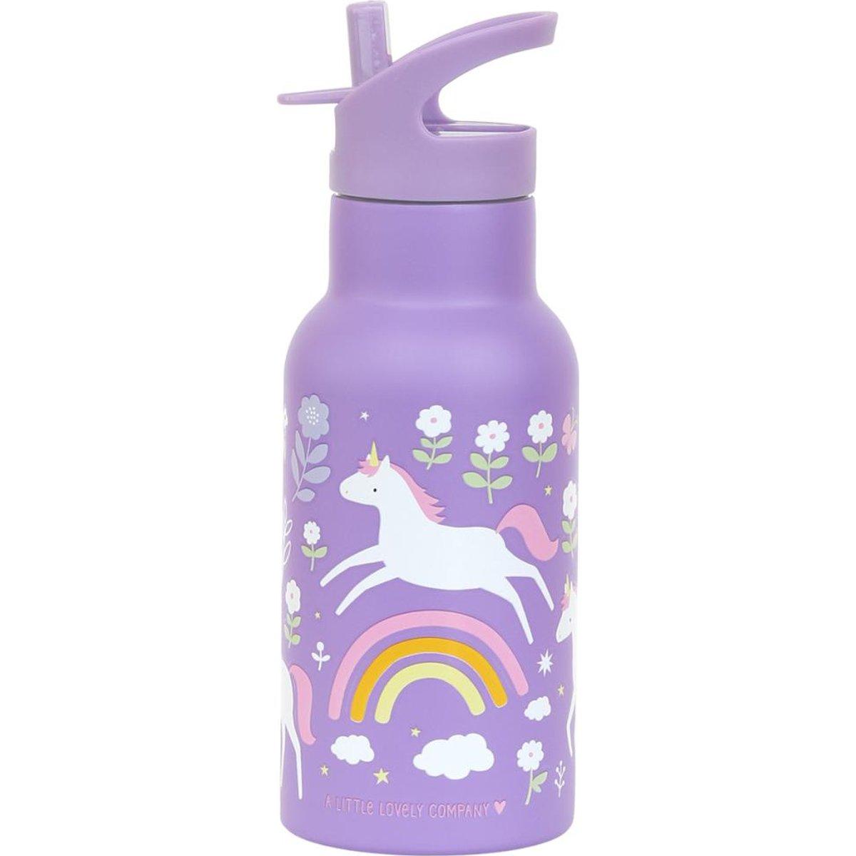 Gourde isotherme LICORNE, A LITTLE LOVELY COMPANY