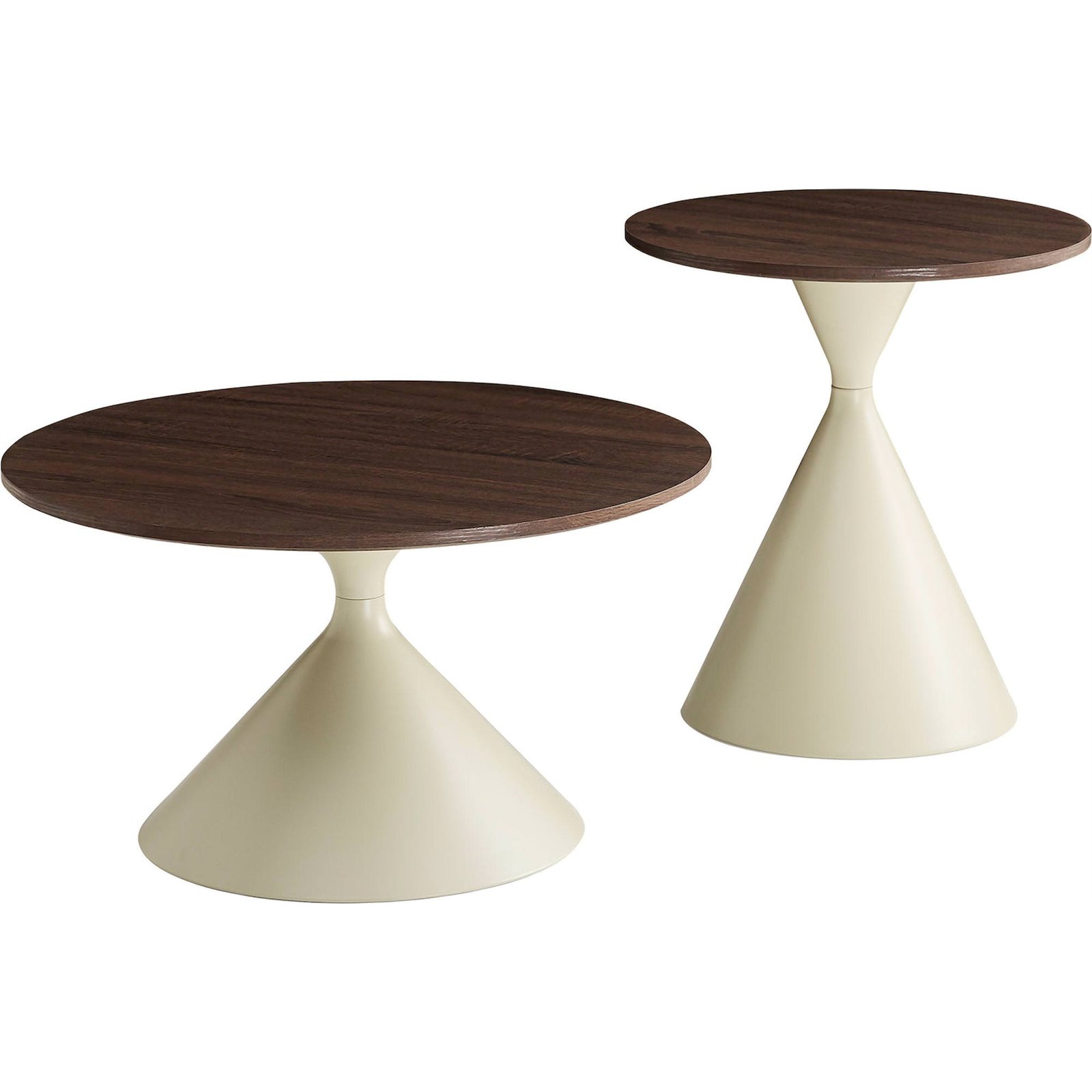Duo de tables basses rondes ADRIZE, RECOLLECTION