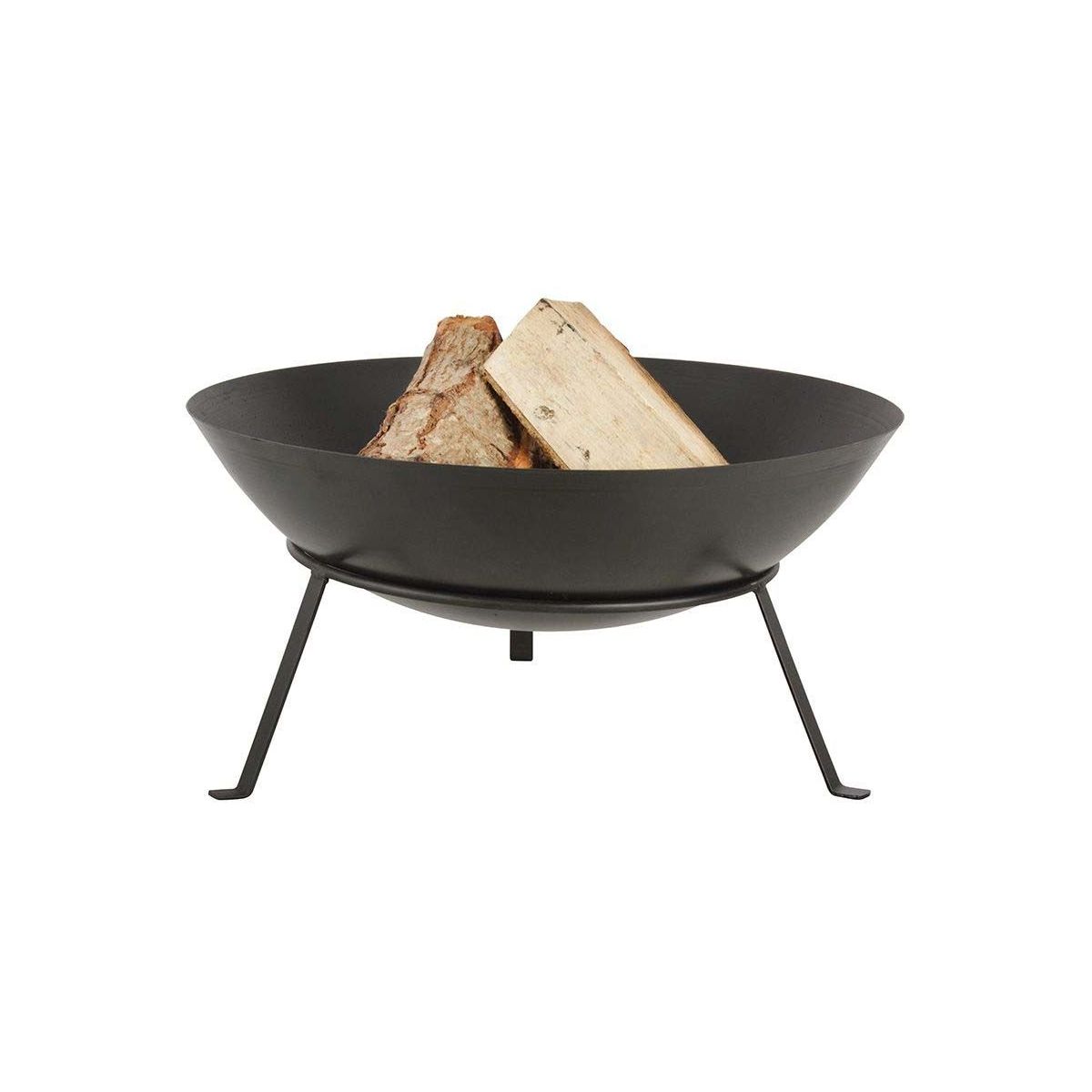 Brasero rond en métal sur pied 49,5 x 24,5 cm, FANCY FLAMES