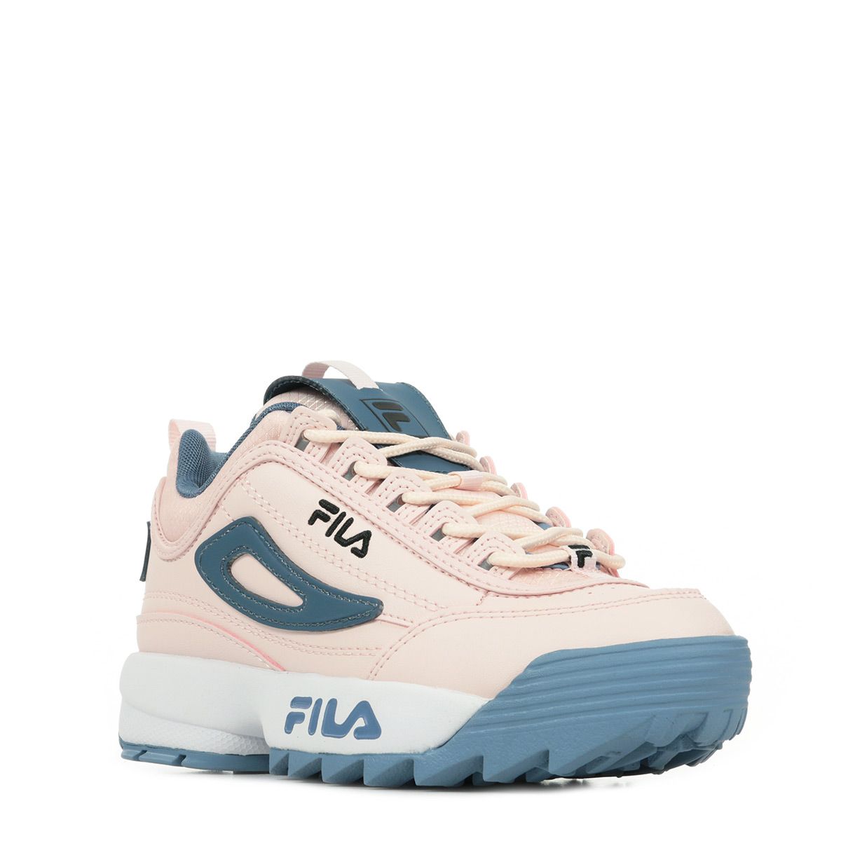 Baskets disruptor t kids mauve chalk kentucky blue Fila La Redoute