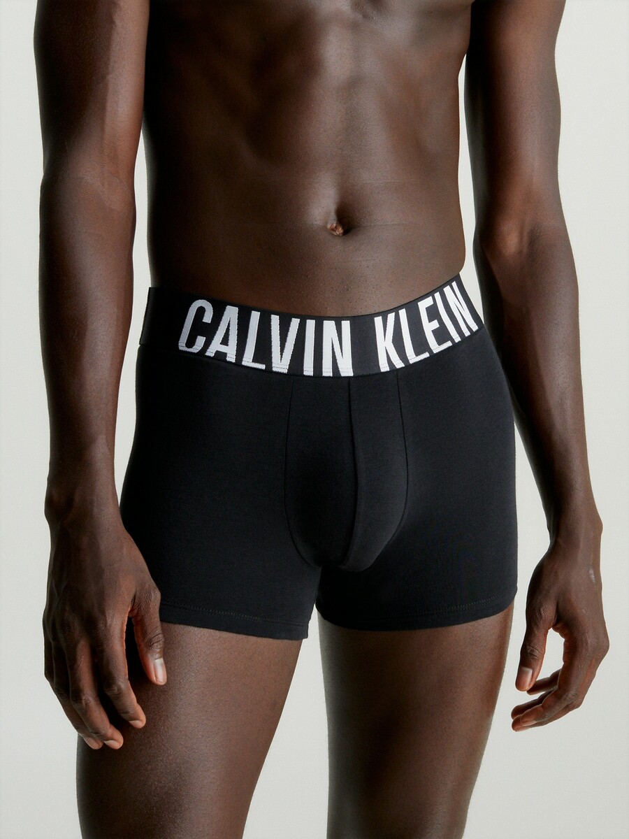 Pack of 3 Plain Hipsters, CALVIN KLEIN UNDERWEAR
