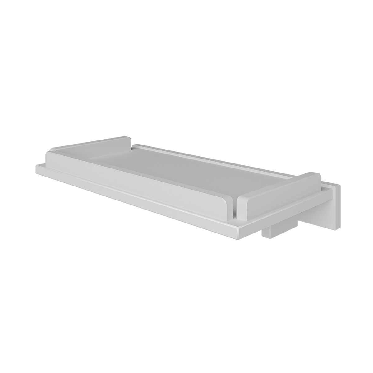 Tablette chevet XL pour lit Bois massif ARES, AKITEN RETAIL