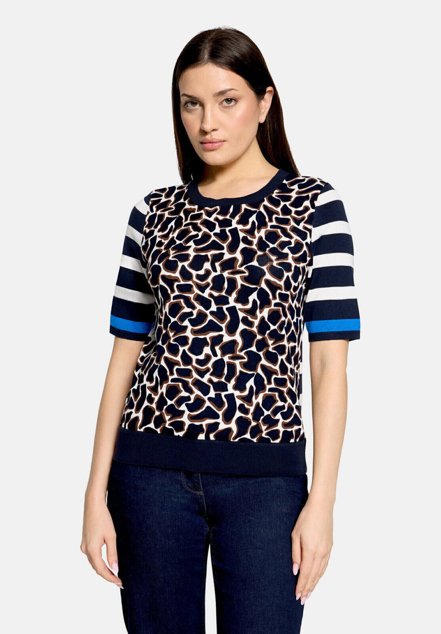Pull-over en maille à impression, BETTY BARCLAY