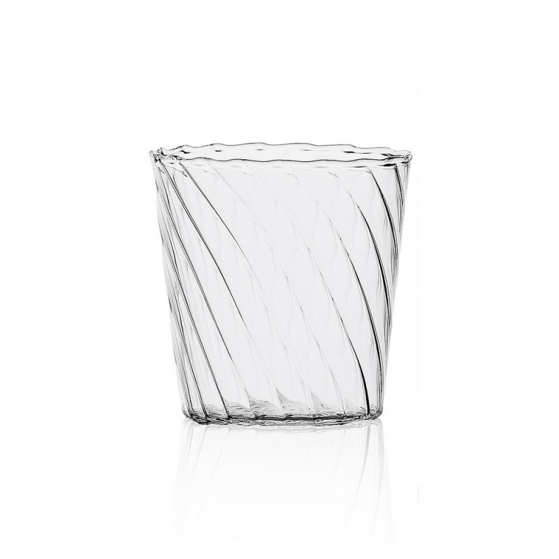 Verre à eau design texturé Venezia ottico, ICHENDORF