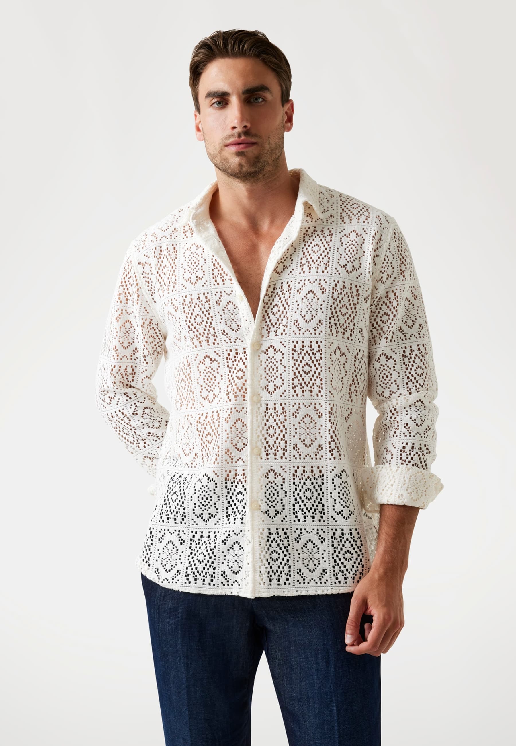 Chemise Crochet, GUESS