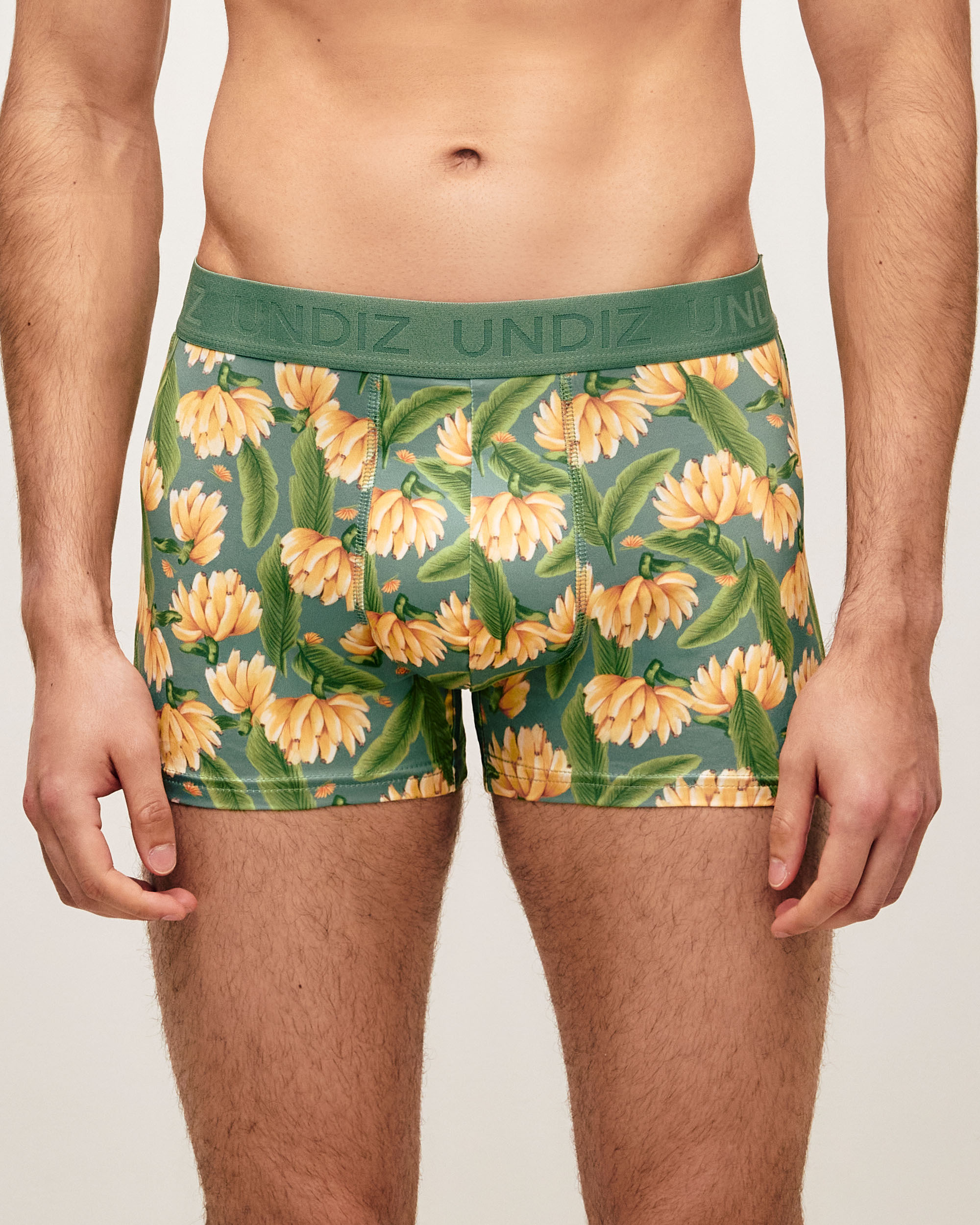 Boxer en microfibre motifs bananes REPEATIZ BANAB, UNDIZ