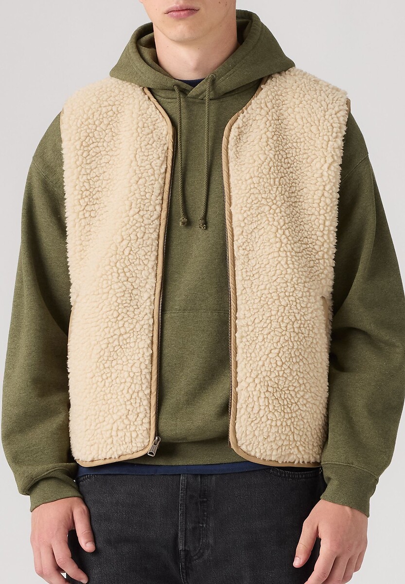 Veste en sherpa, sans manches, SEACLIFF, LEVI'S
