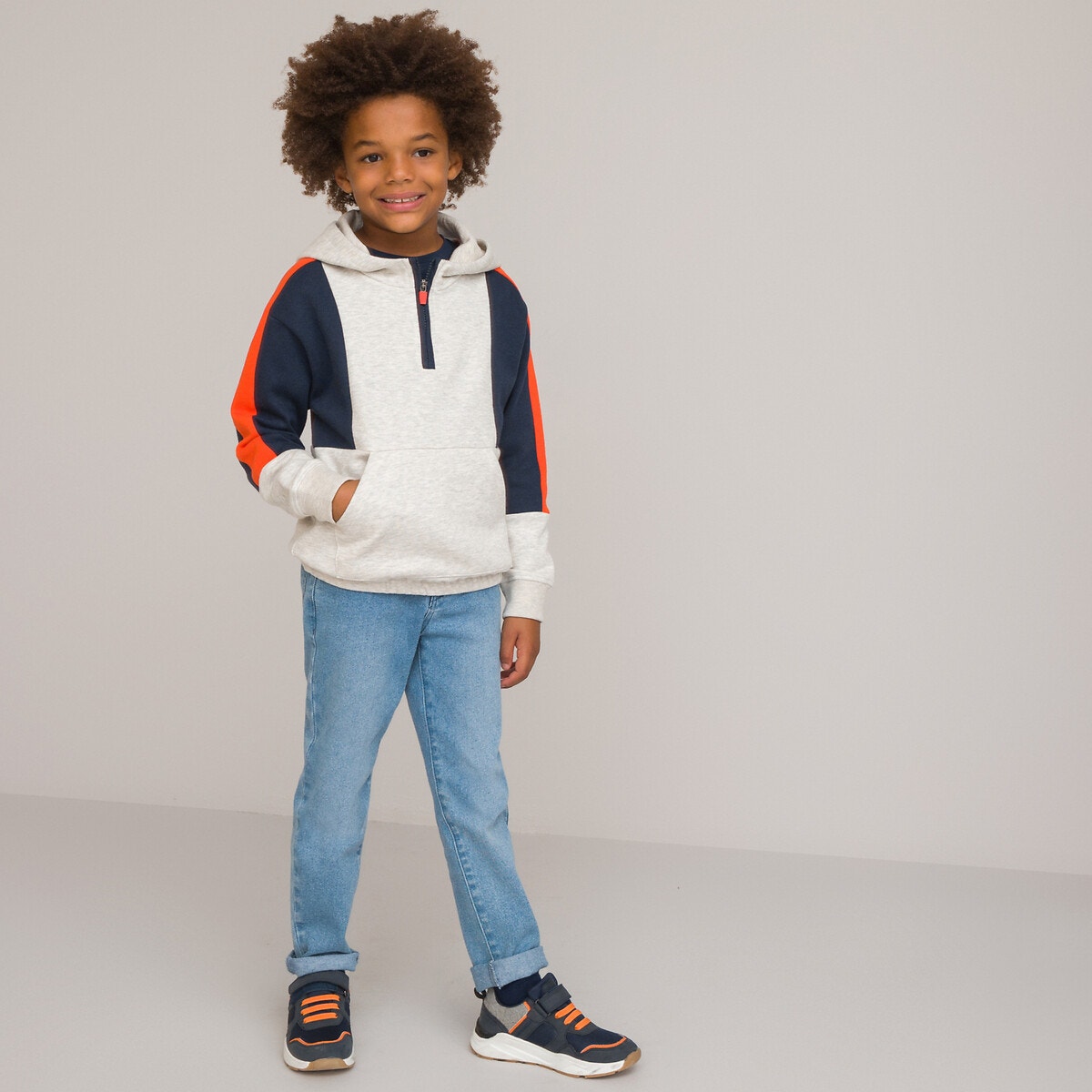 Pull beige enfant hot sale