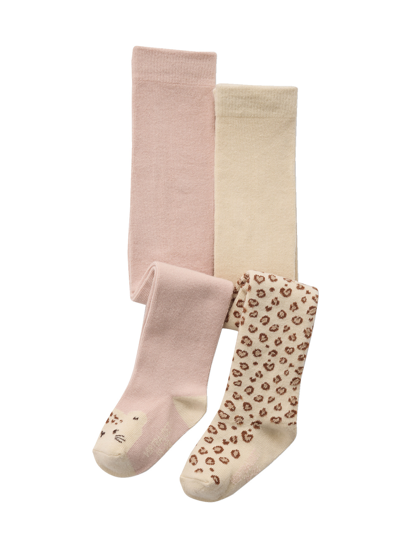 Lot De 2 Collants Bébé Fille A Motifs Léopard
Un lot de 2 collants à motifs léopard all over et à tête de léopard sur le dessus des pieds., VERTBAUDET