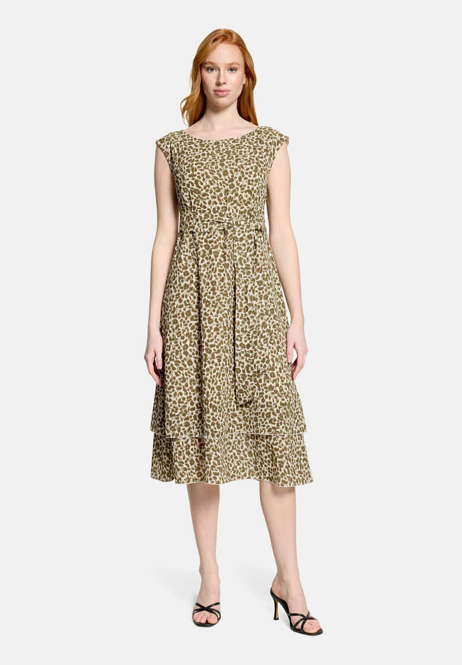 Robe en chiffon à ceinture à nouer, BETTY BARCLAY