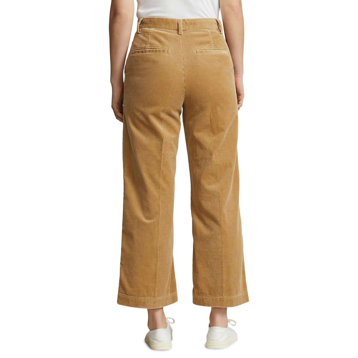 Corduroy wide leg trousers, camel, Polo Ralph Lauren