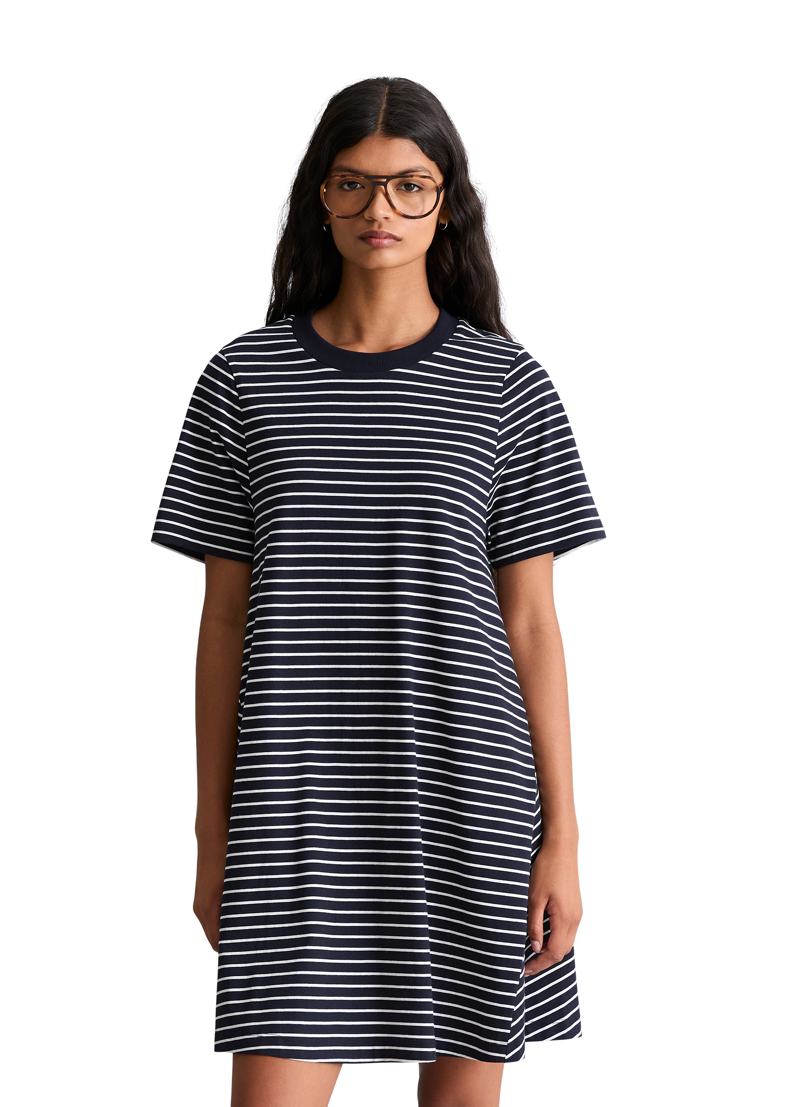 DfC Robe évasée en jersey en coton organique doux, MARC O’POLO DENIM