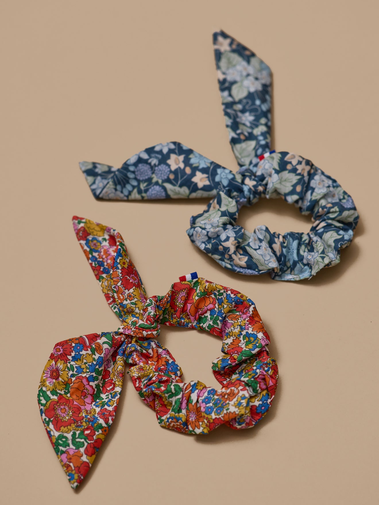 Chouchou en tissu Liberty par lot de 2, CYRILLUS