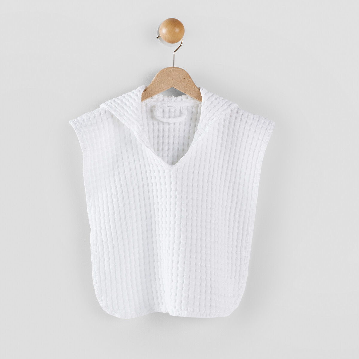 Product photograph of Tifli Child S Poncho In Honeycomb Cotton from La Redoute UK
