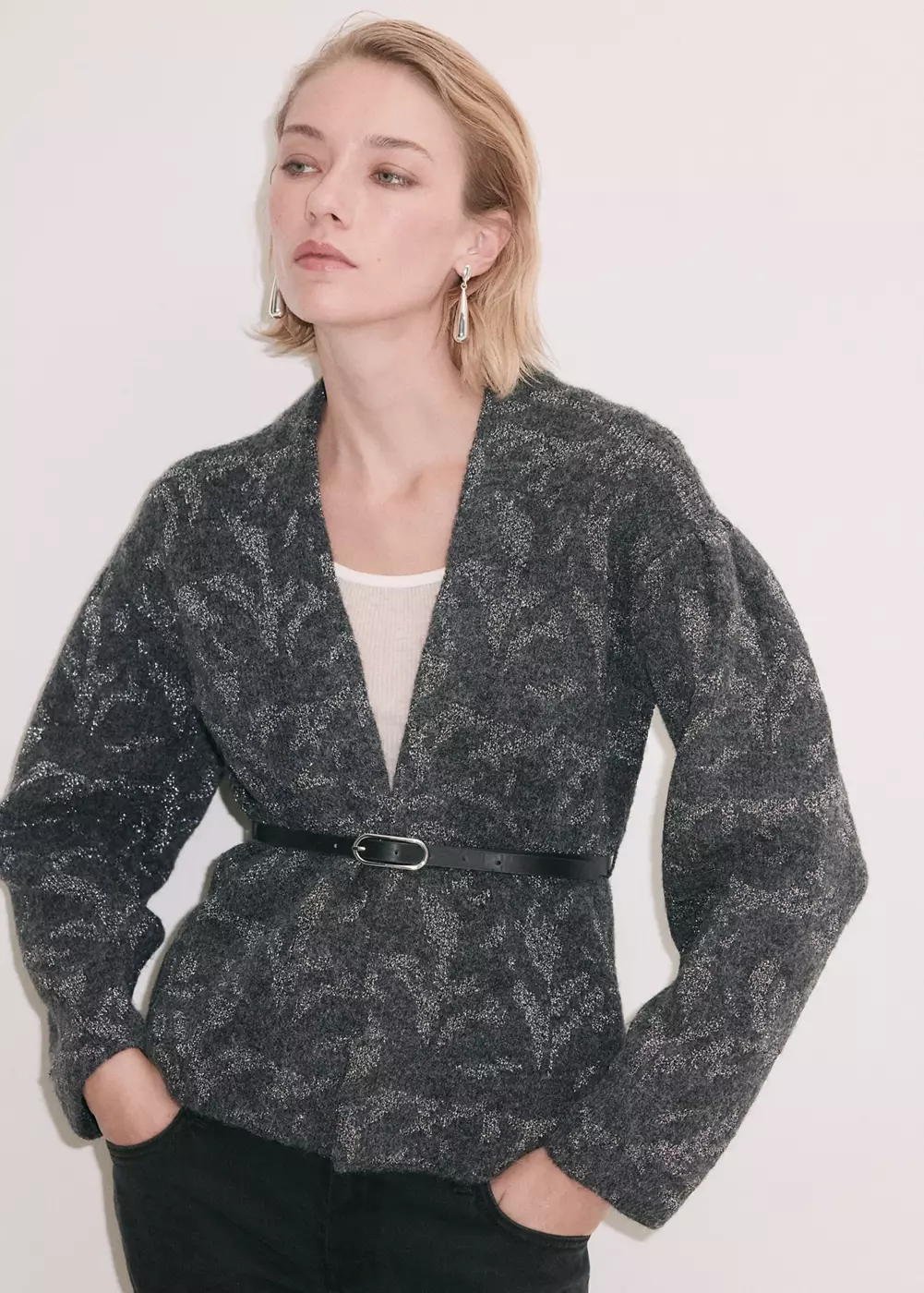 Veste en imprimé baroque, MANGO