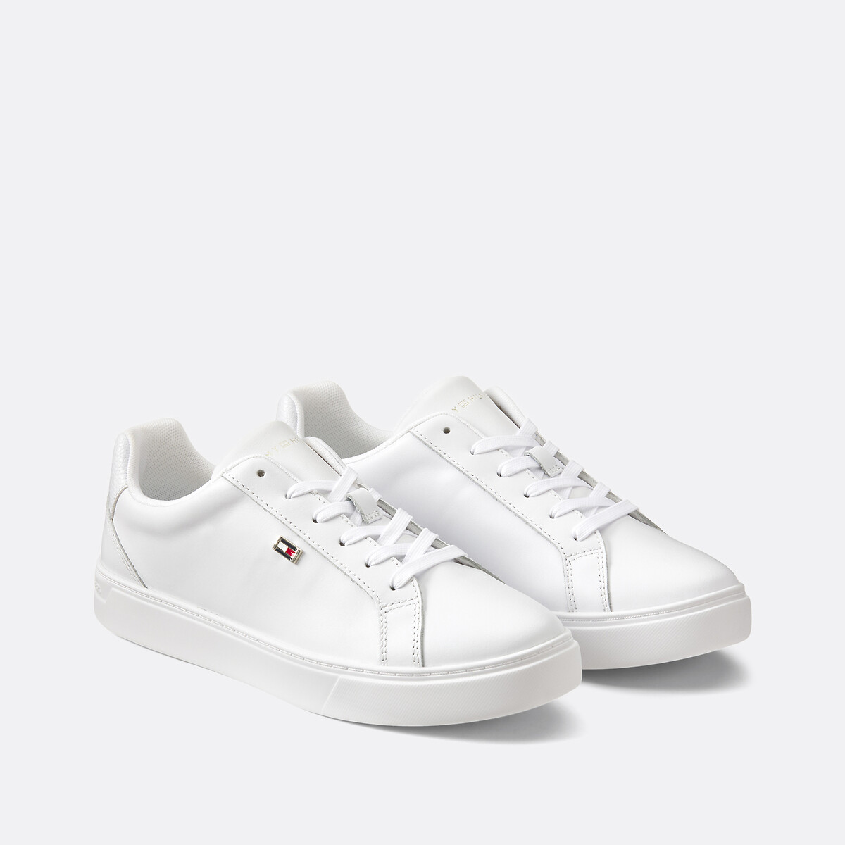 Tommy Hilfiger Zapatillas de piel Flag Court