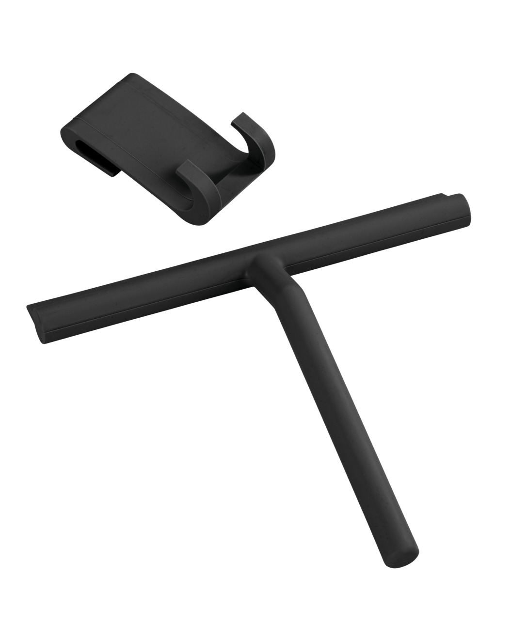 Raclette de douche silicone et support MOLA, WENKO