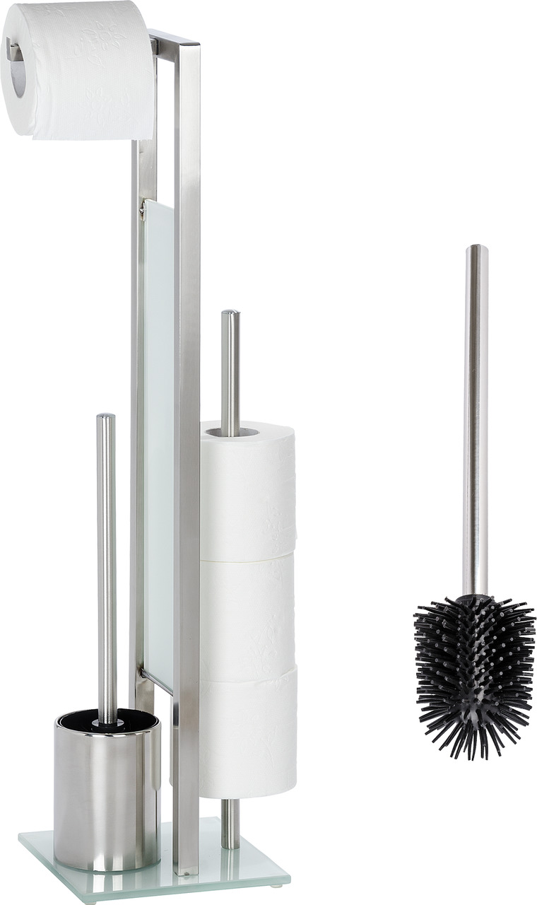 Serviteur WC dérouleur papier, brosse RIVALTA, WENKO