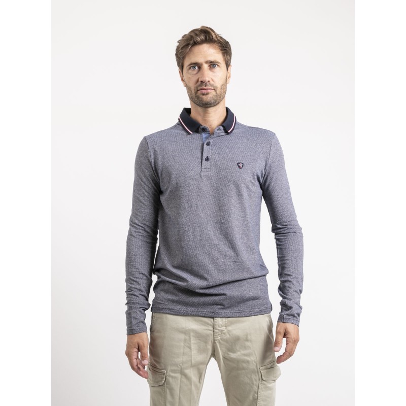 Polo Manches Longues Pur Coton Python, RITCHIE