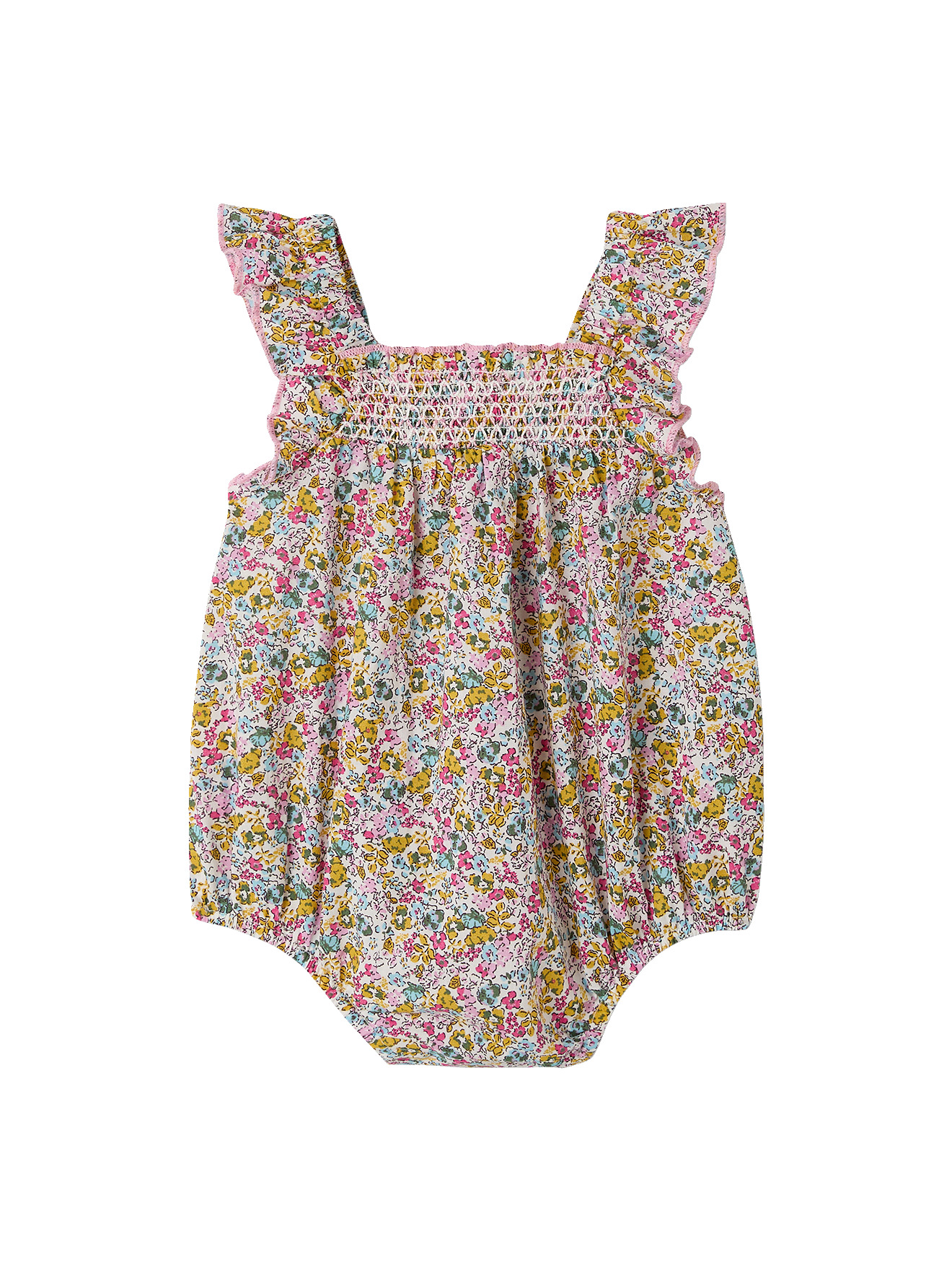 Barboteuse volants coton, ENVIE DE FRAISE