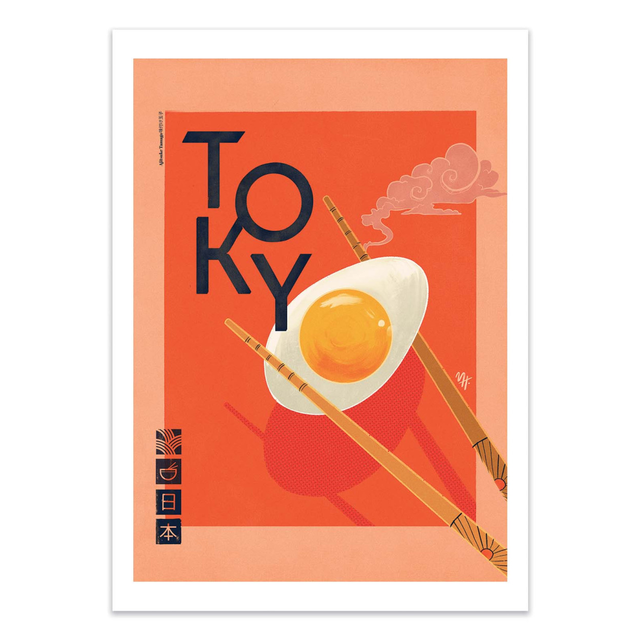 Affiche d'art - Tokyo - Mark Harrison, WALL EDITIONS