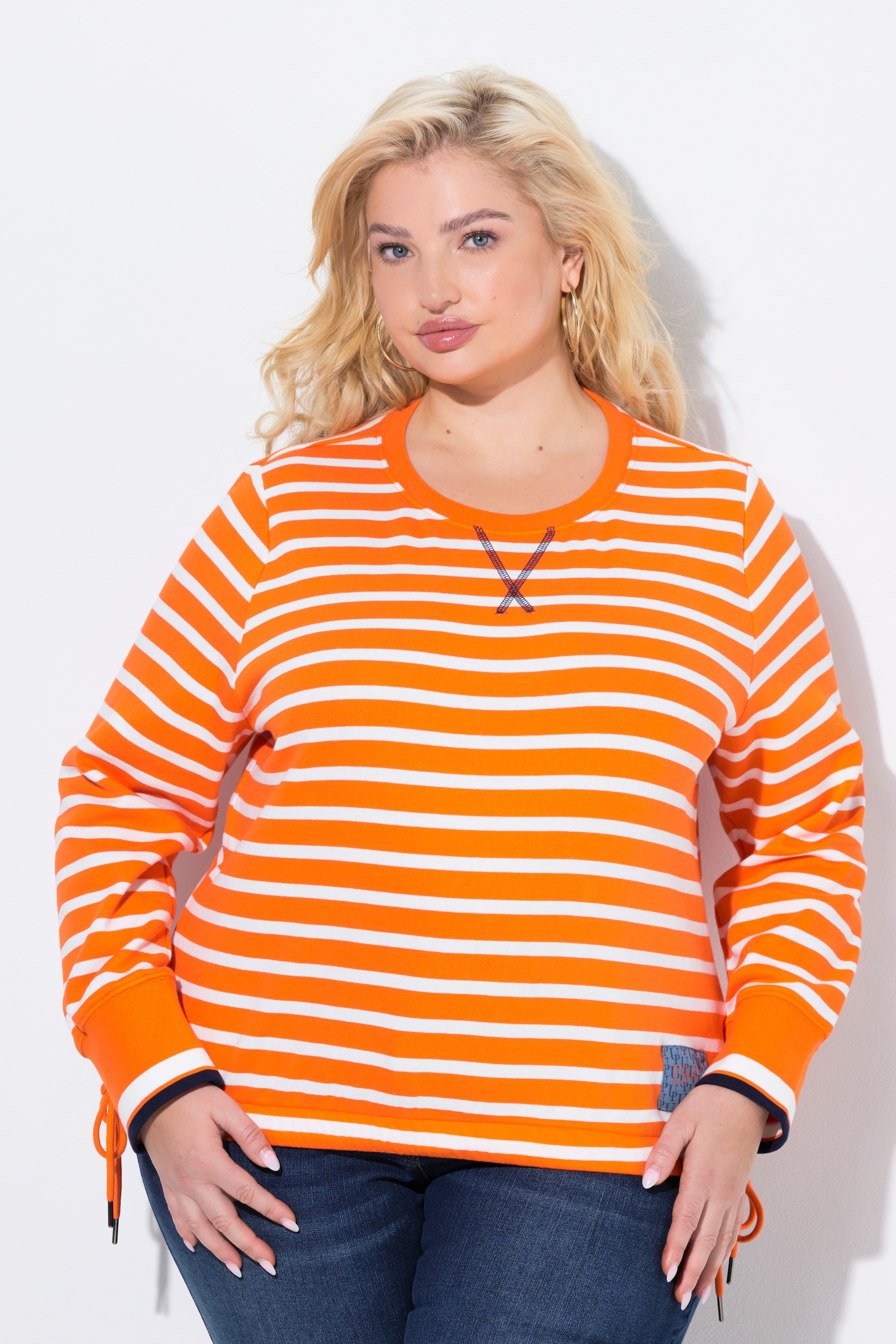 Sweat-shirt rayé, ULLA POPKEN