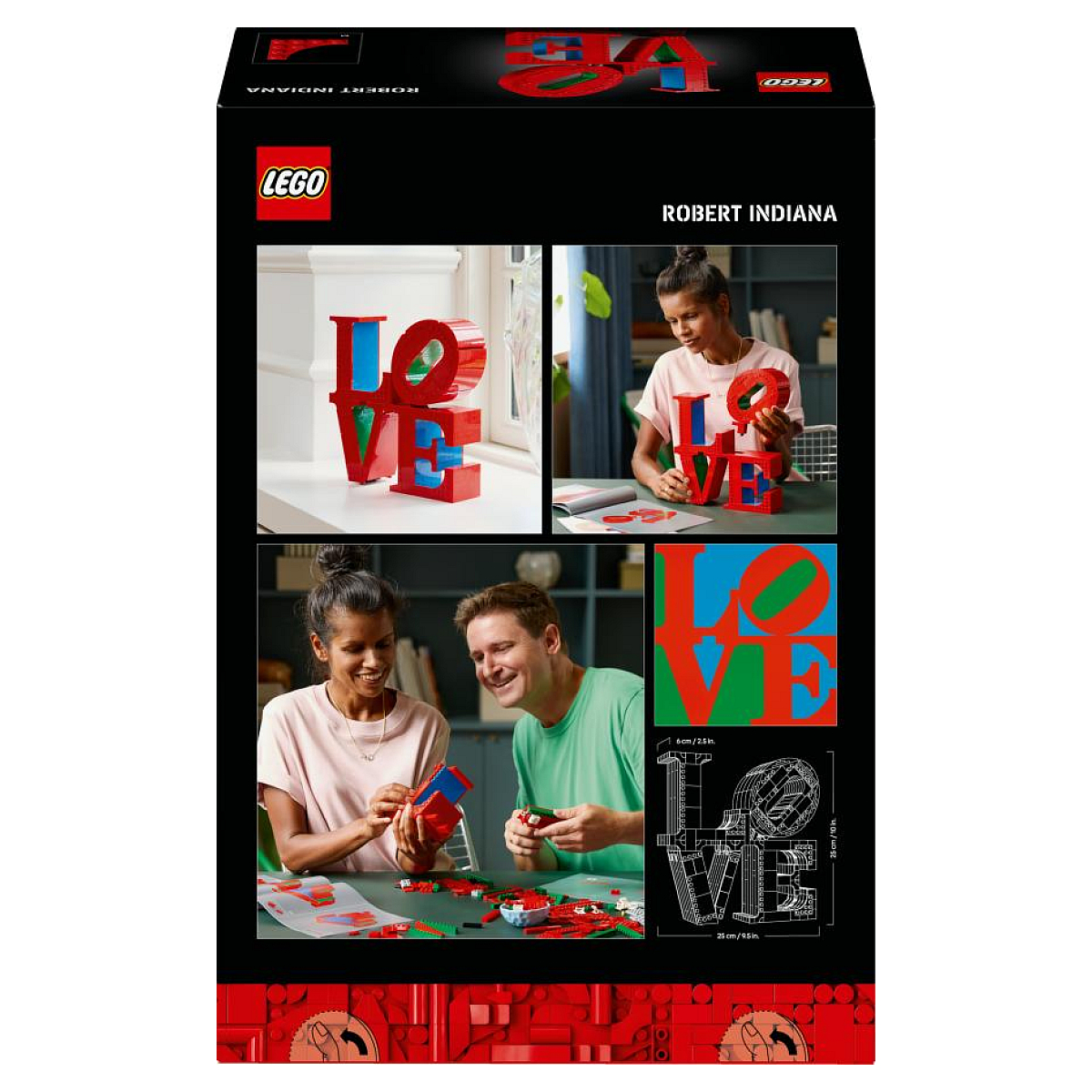 31214 Art love rouge ® ART, LEGO