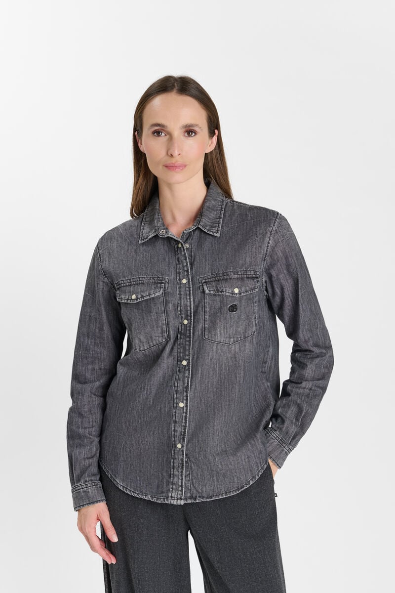 Chemise en jeans BARBO, LE TEMPS DES CERISES