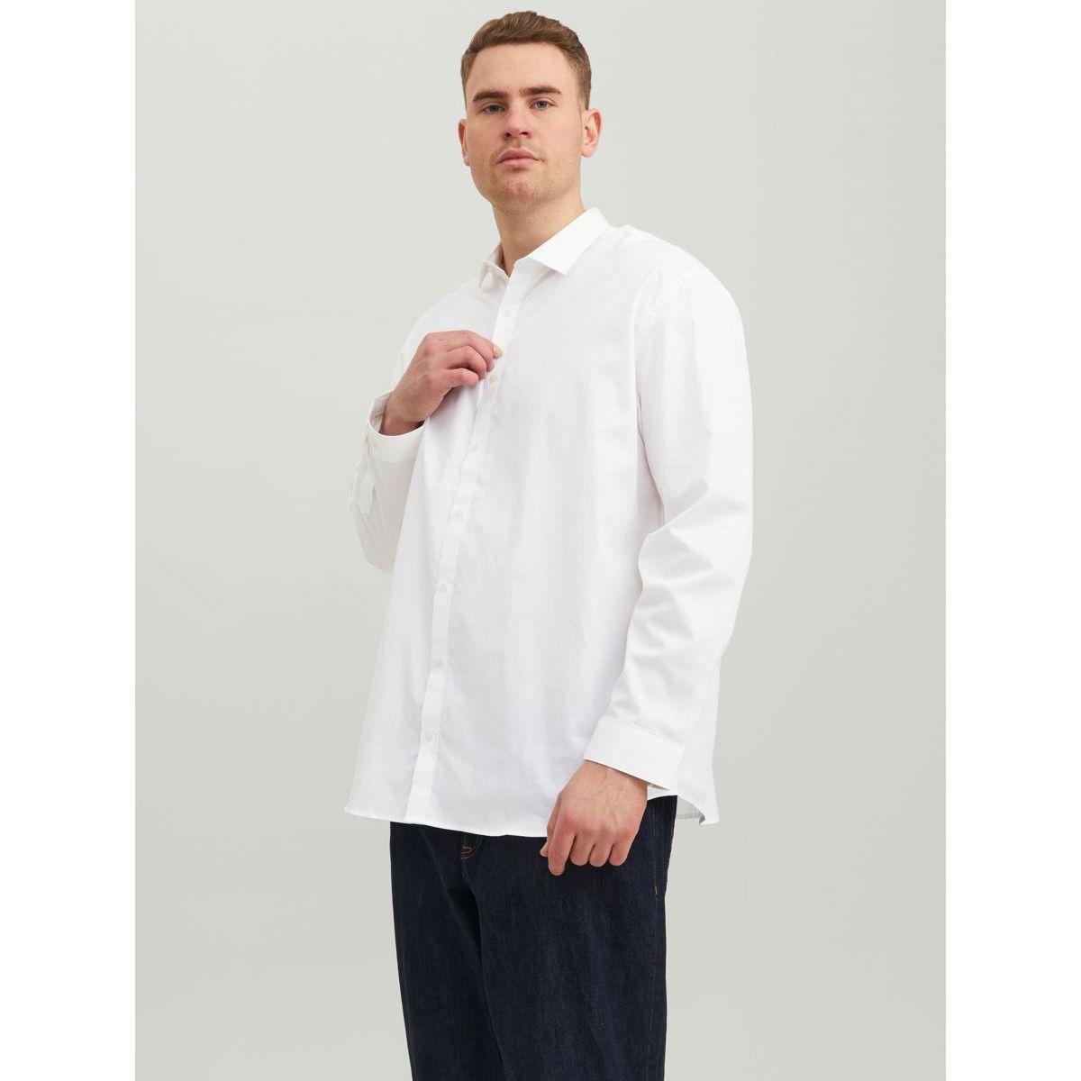 Chemise blanche cheap homme grande taille