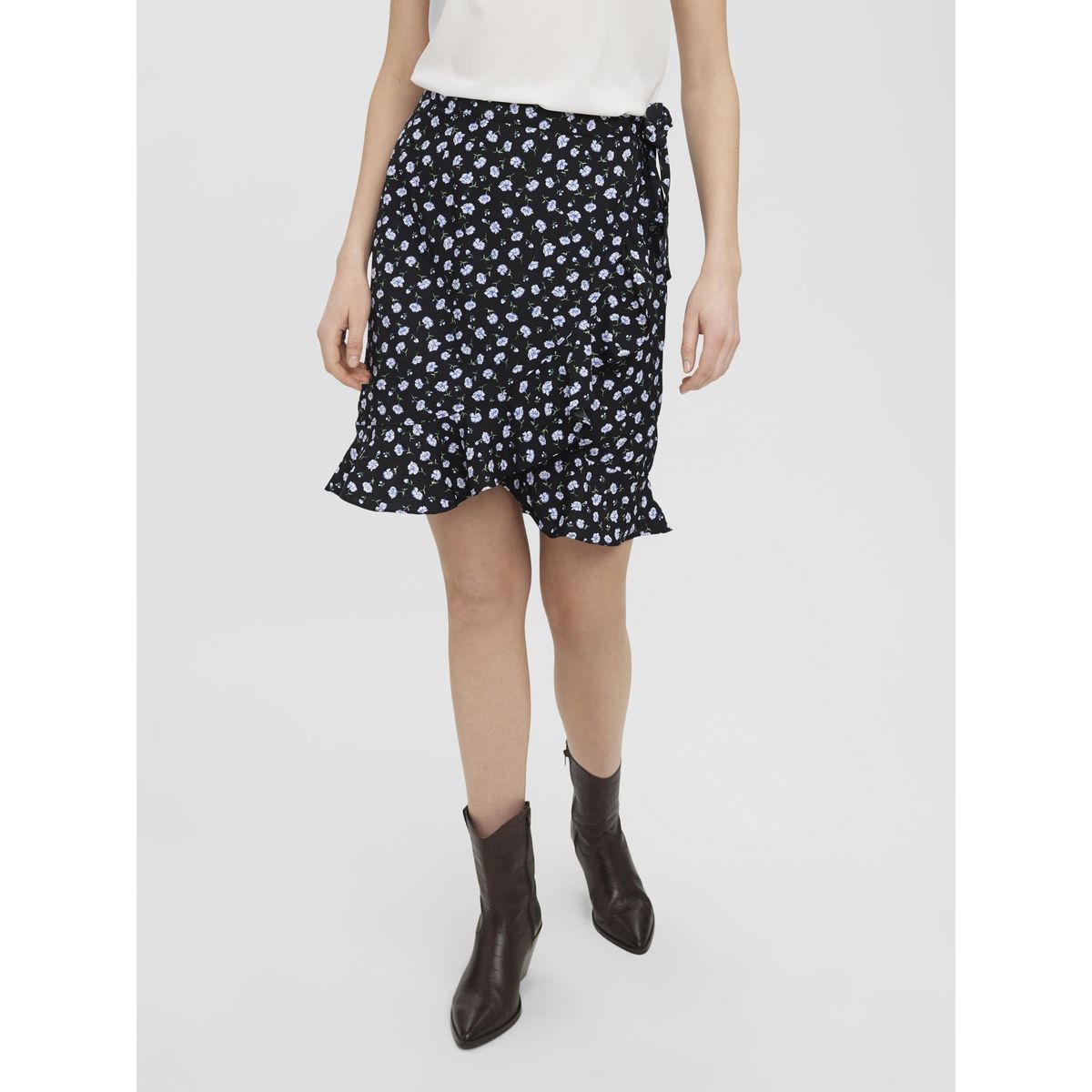 Jupe boule noire top