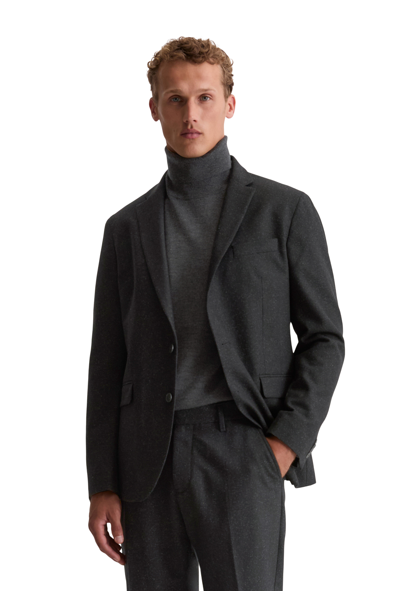 Veste shaped en mélange de laine de mouton italienne, MARC O'POLO