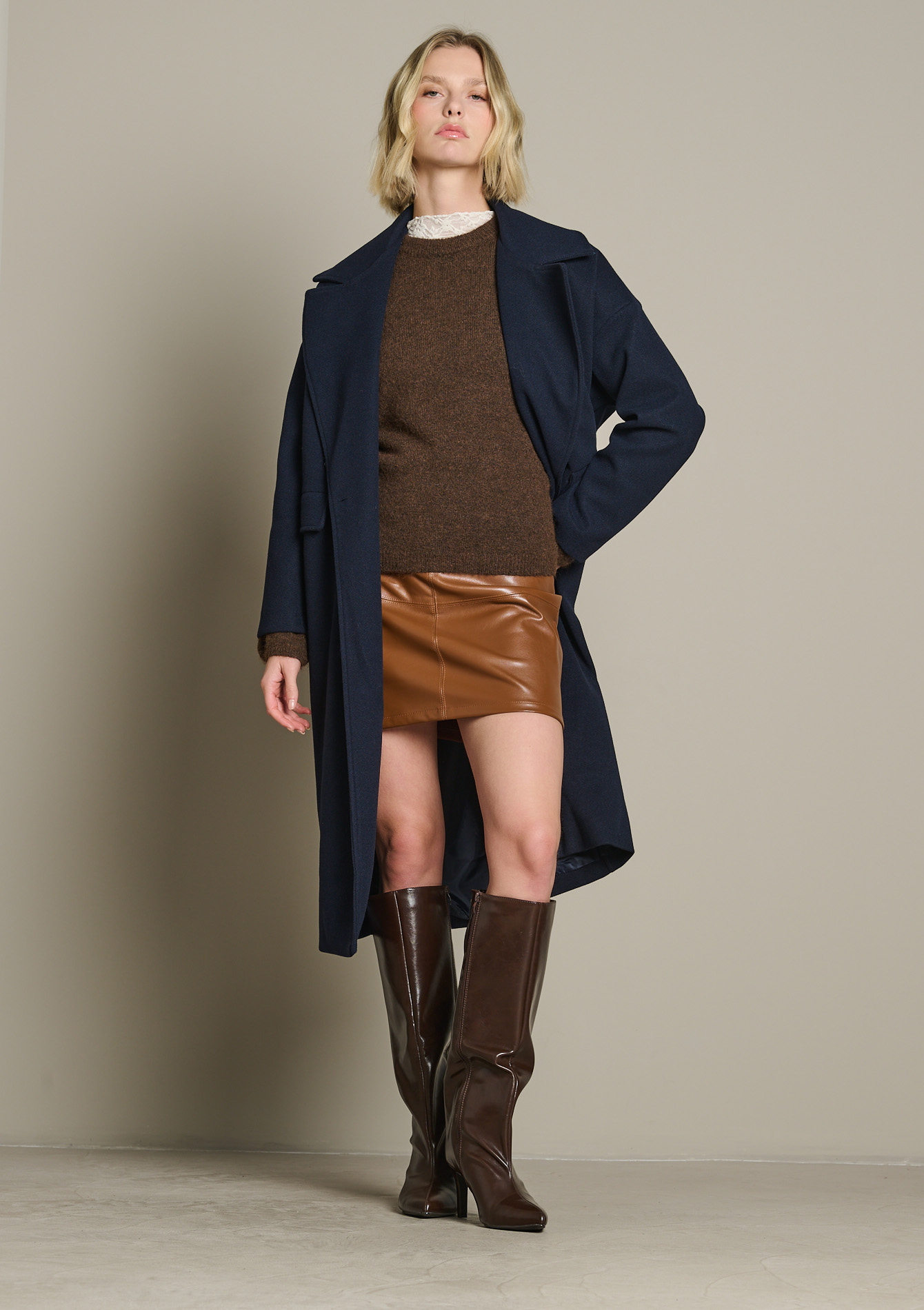 Manteau long oversize, LOLALIZA