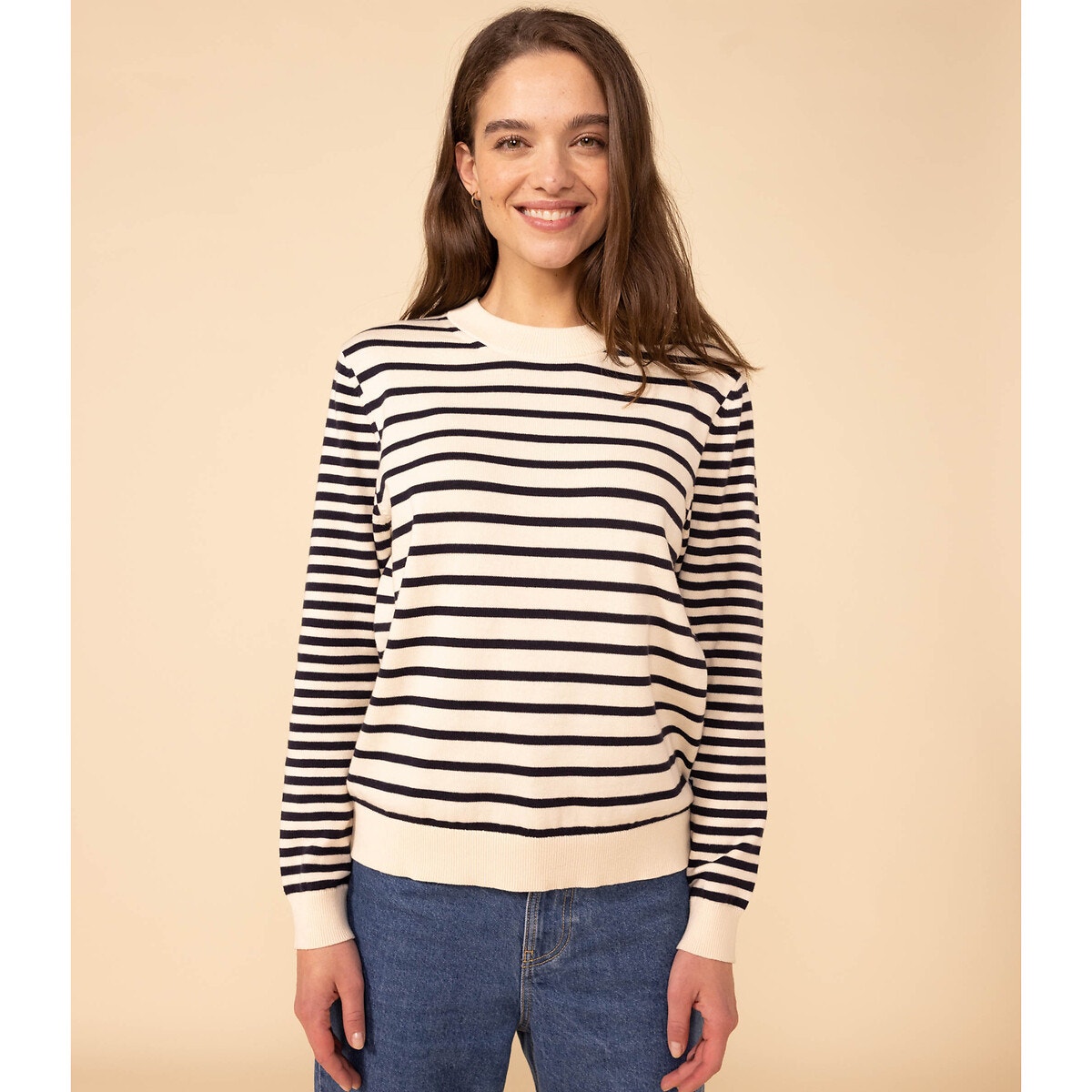 Pull gilet sweat femme PETIT BATEAU La Redoute