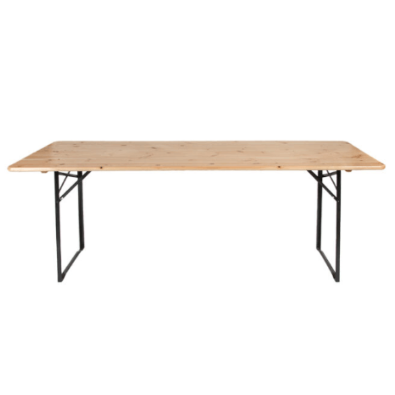 Table de brasserie en Bois 220 cm, ESSCHERT DESIGN