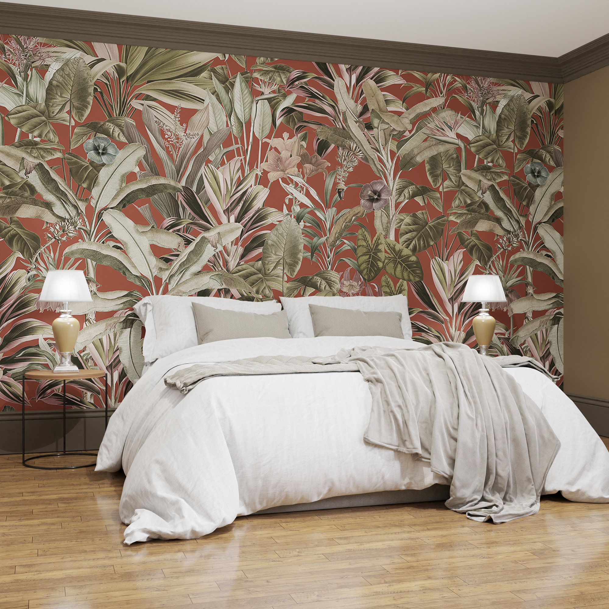 Papier peint panoramique Jungle Funk fleurie, SUPERFRESCO EASY