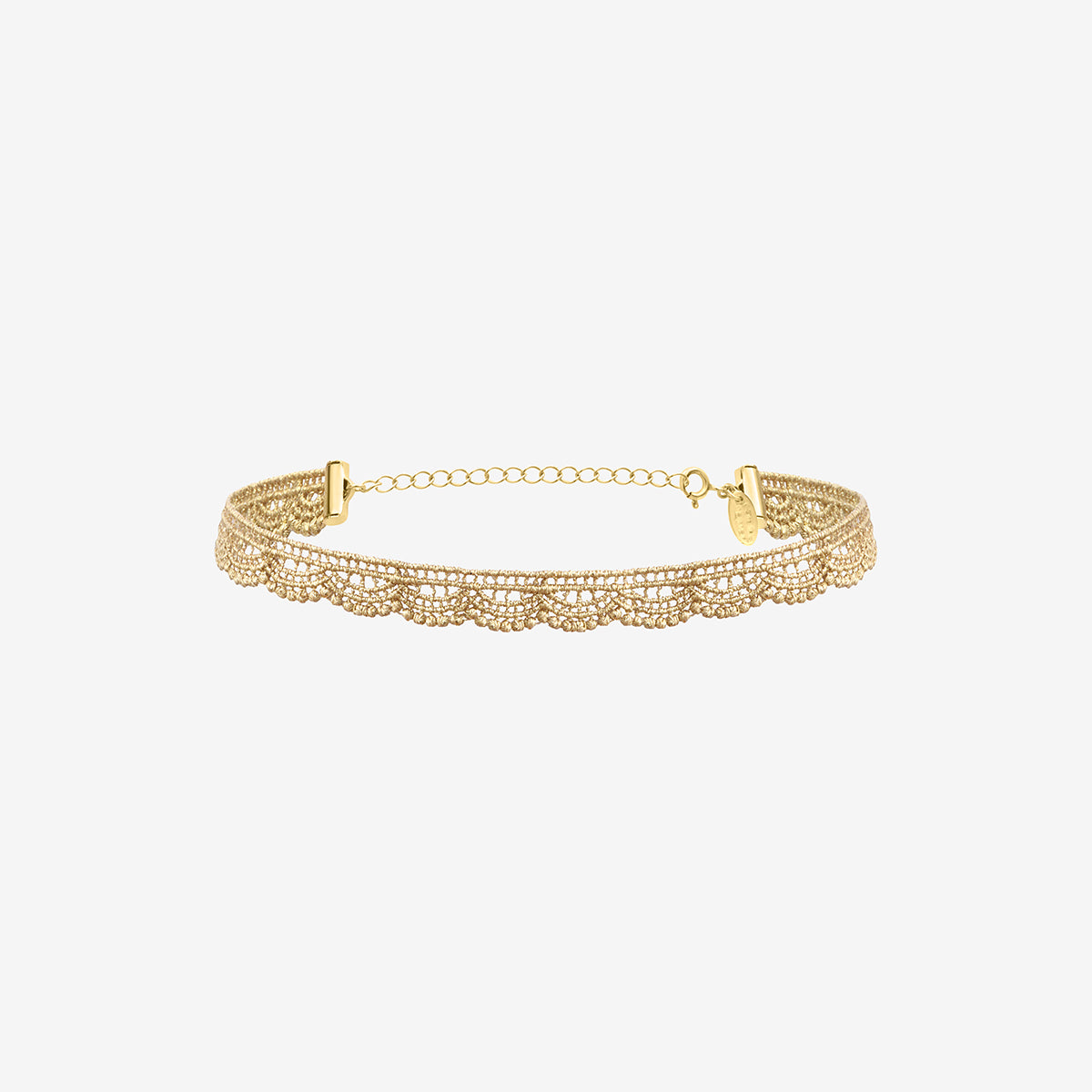 Collier choker doré daphné - lace, CAROLINE NAJMAN