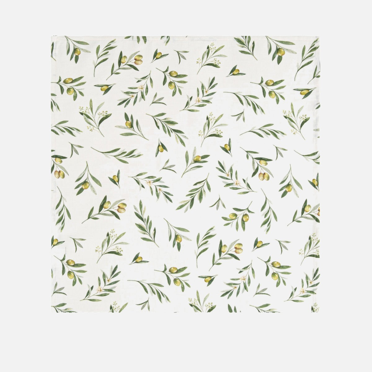 Lot de 6 serviettes de table imprimées OLIVES, COUCKE