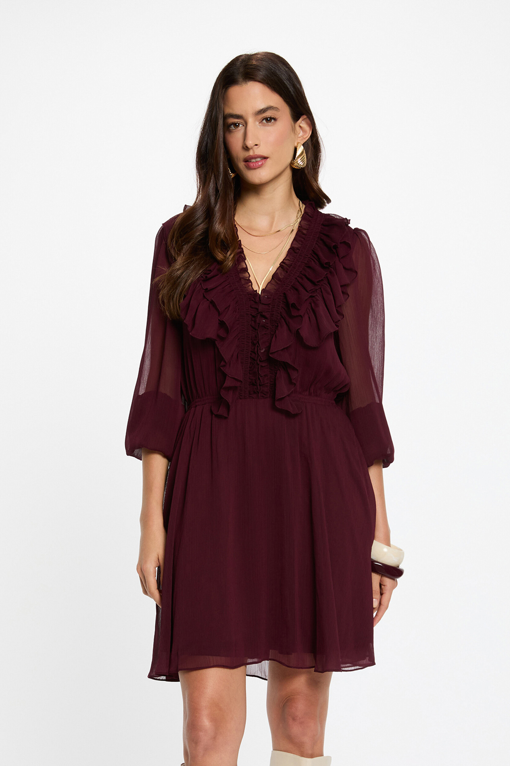 Robe courte ajustée, MORGAN